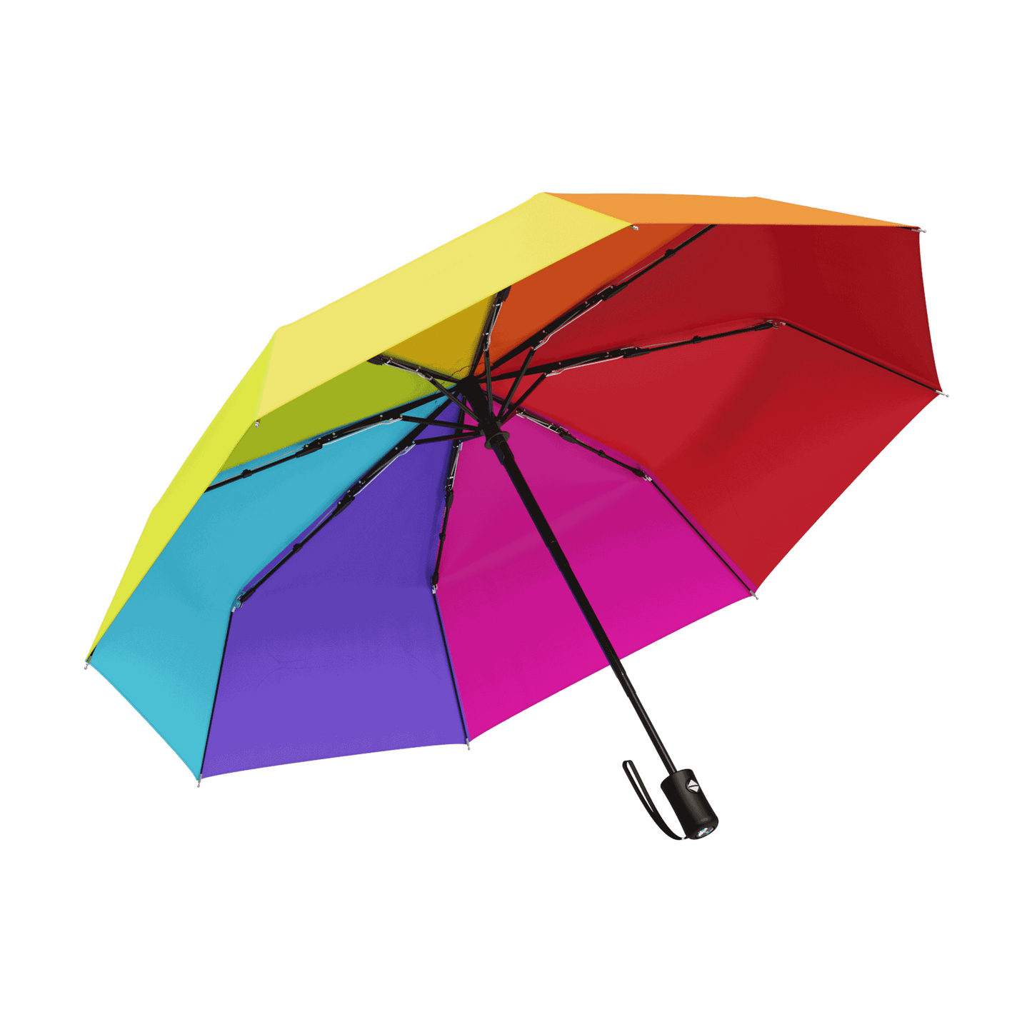 Rain-Mate Everyday Carry Series | Compact Travel Umbrella Rainbow