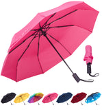 Rain-Mate Compact Travel Umbrella (Pink)